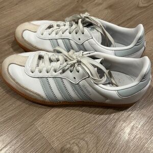 Adidas Samba OG Sneaker - White / Halo Blue